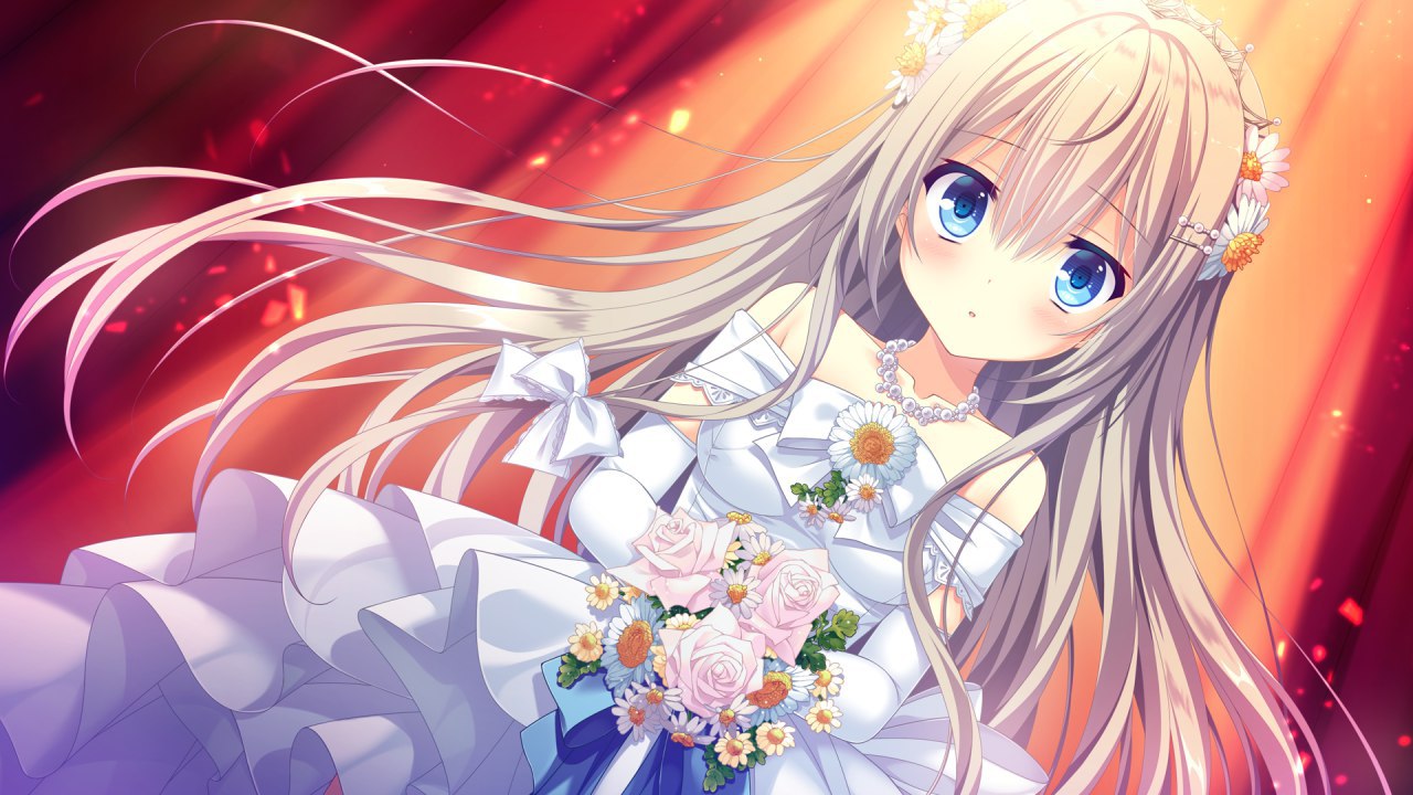 二次元美少女漫画壁纸