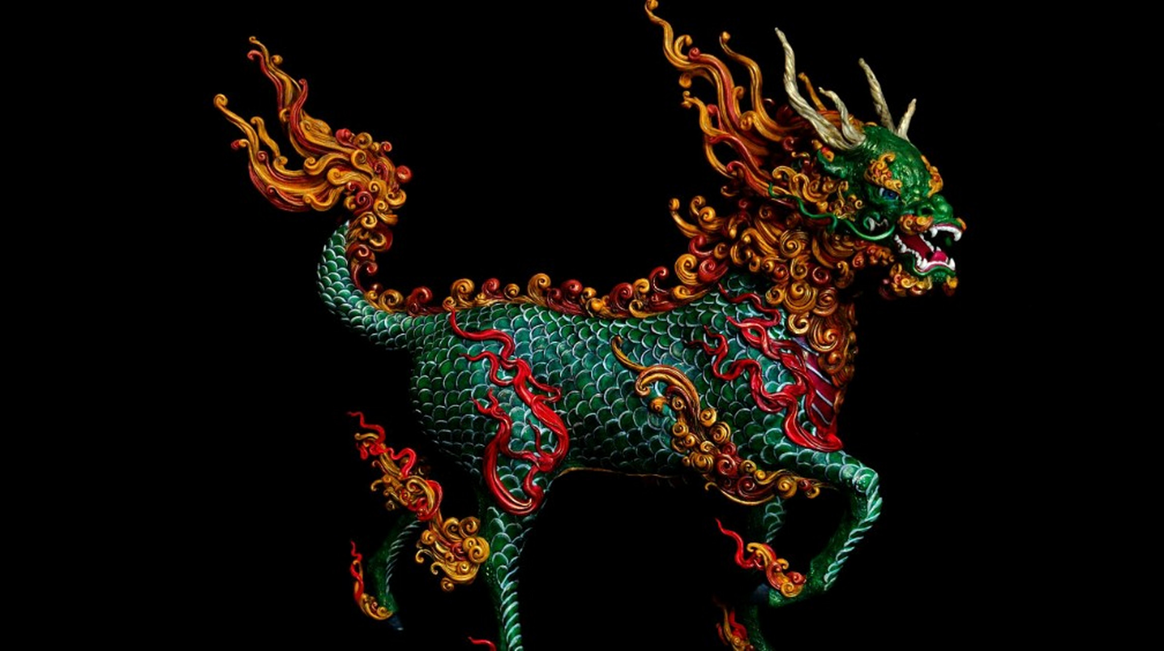 古代传说里的五位祥瑞之兽你知道吗?它们是龙,凤凰,麒麟,乌龟,貔貅.