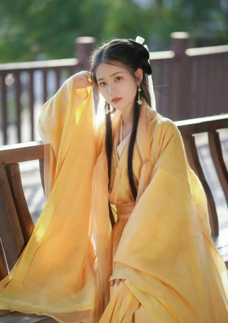 美图分享|第167期|黄衣古风美女