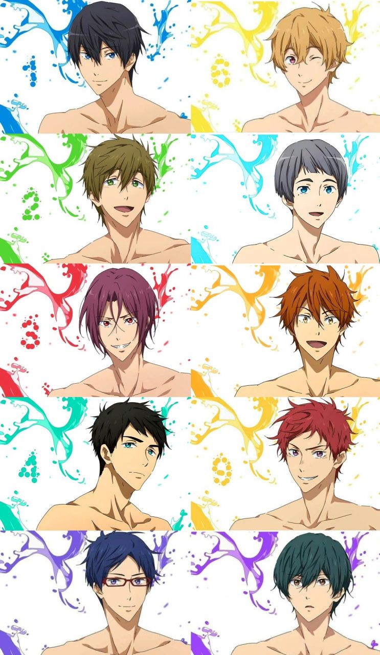 free男子游泳部,各个都好帅,你认识哪几个呢?