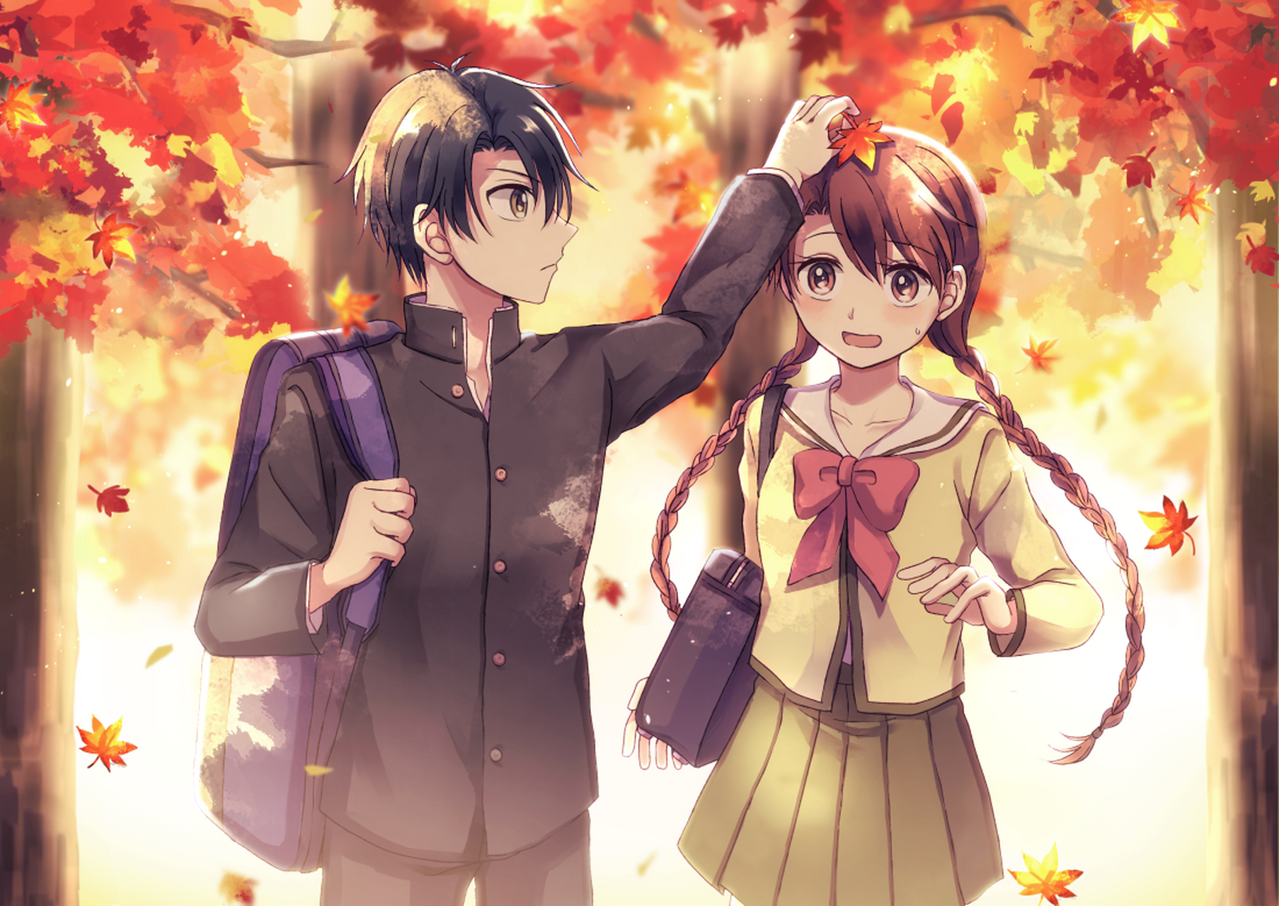 越前龙马和龙崎樱乃应该是我磕的第一对cp了,恭喜结婚#日本动漫