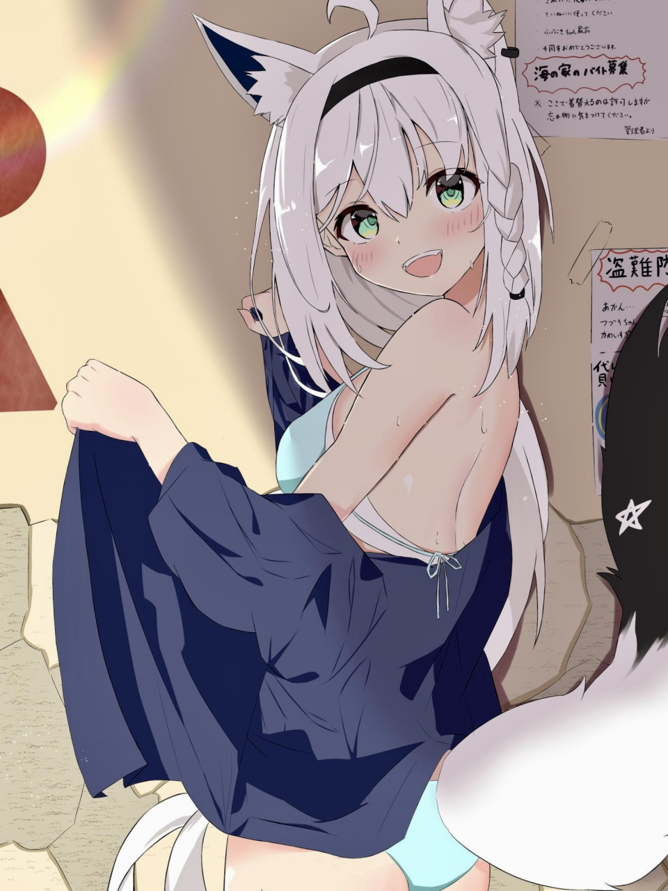 泳装的白上吹雪最可爱了[awsl]