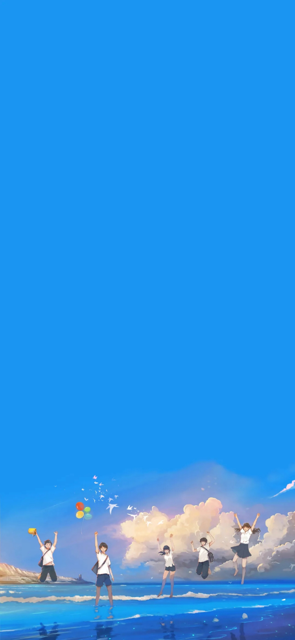 【简约的纯色壁纸】  在危难中和你并肩的人,并不一定能和你共富贵,而