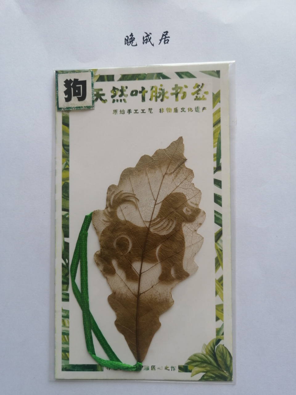 书签之美18——世界上没有完全相同的两片树叶 题记:形态各异的书签