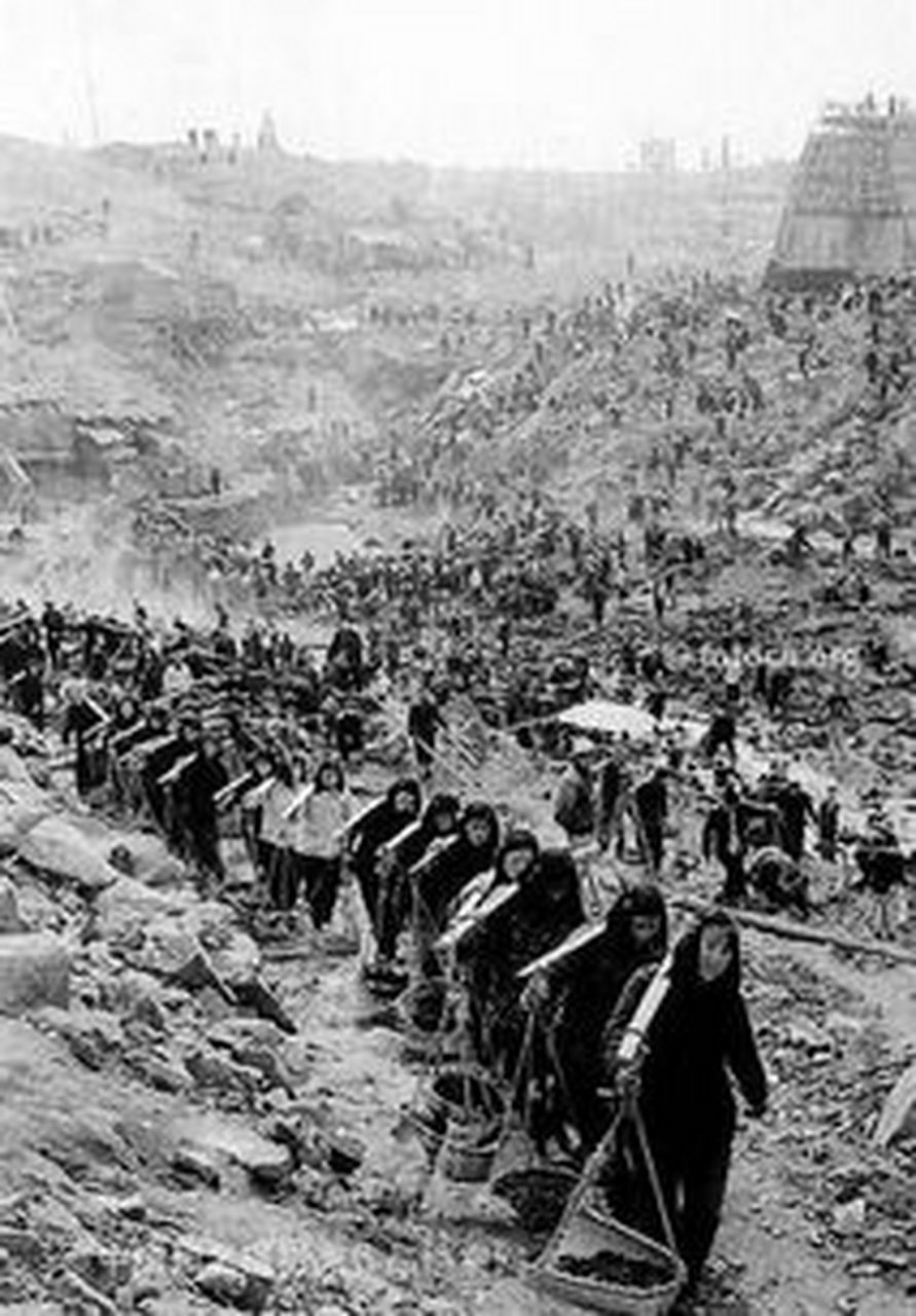 1958年大跃进时期,新中国全国人民都在干什么?