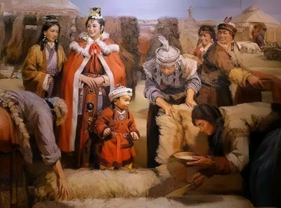 是悲凉还是幸福?王昭君和亲匈奴,获2任丈夫疼爱,最终魂归草原