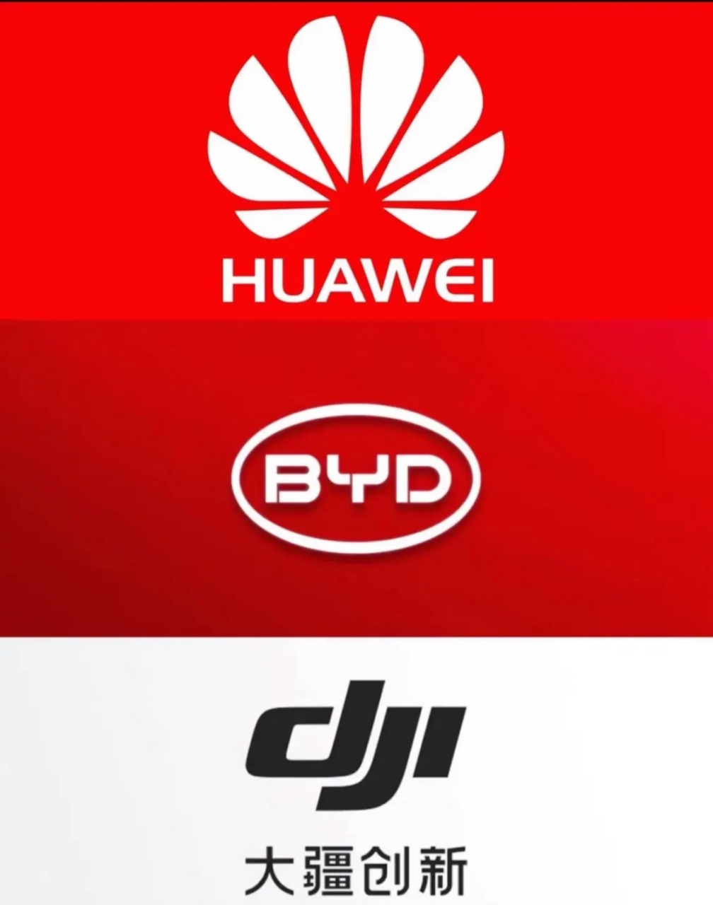 深圳有华为,比亚迪,大疆等高新技术产业,华为手机,电脑全国闻名,深圳