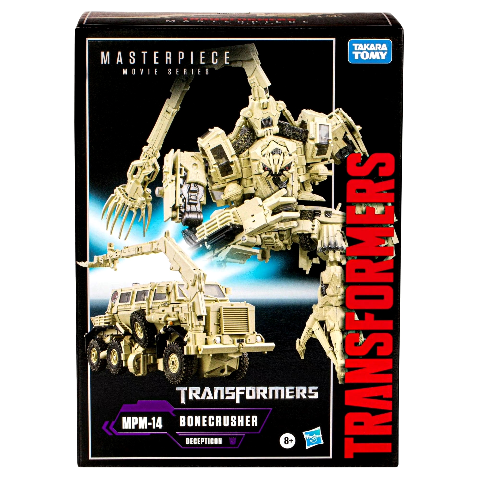 模型欣赏:变形金刚 mpm14 变1 碎骨魔 官图发布