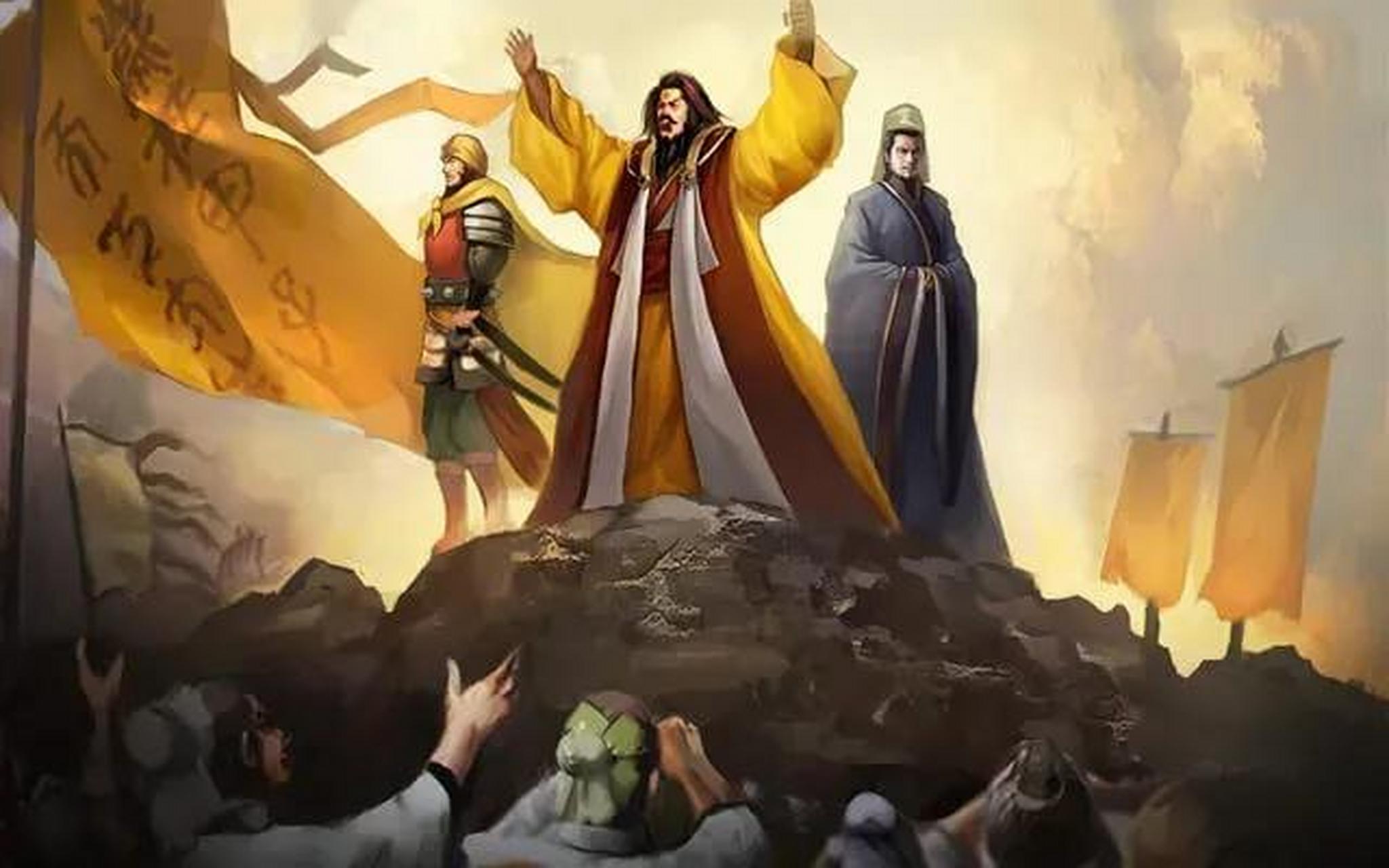 黄巾起义失败,张角的贪欲无止境是主要原因.从要钱到要权,然后便是要