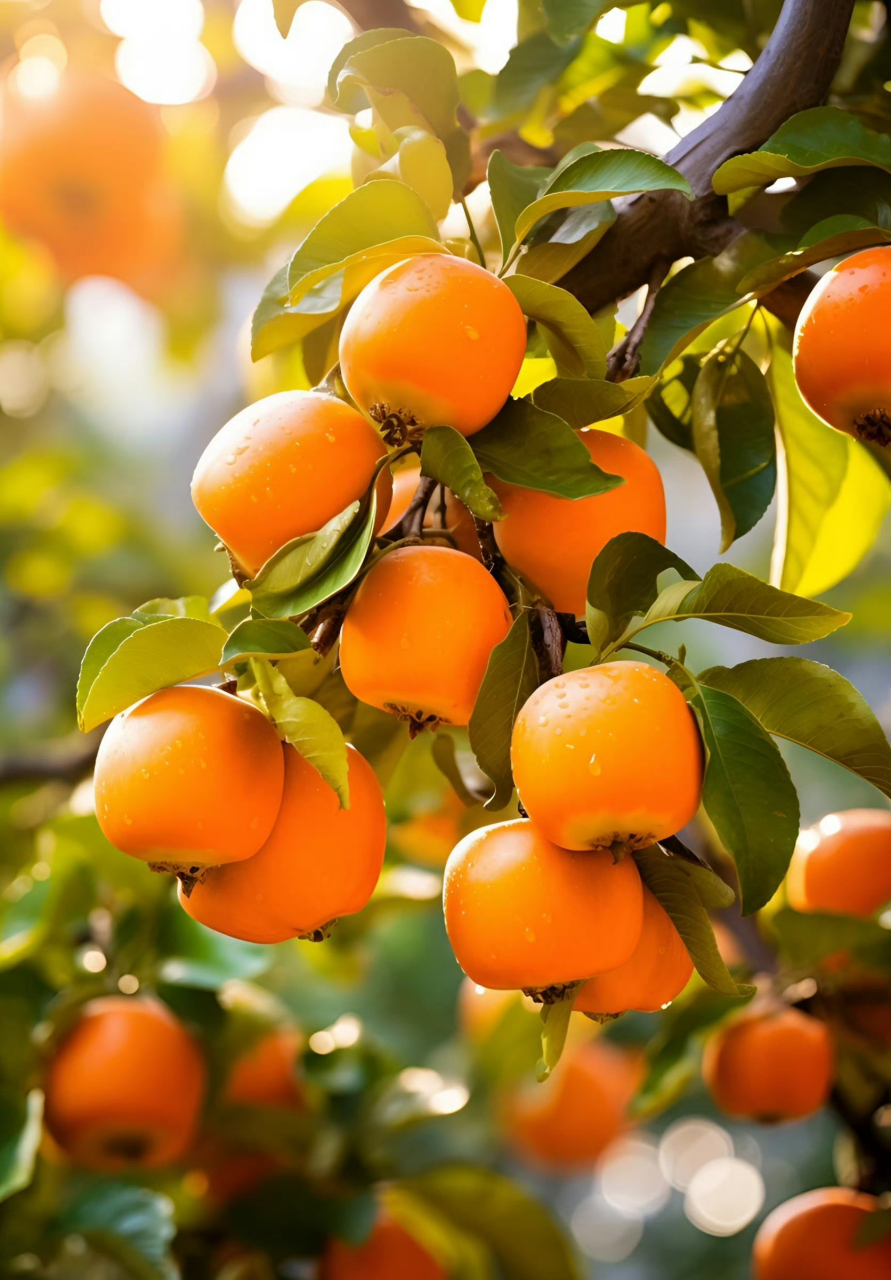 柿柿如意,柿柿顺.