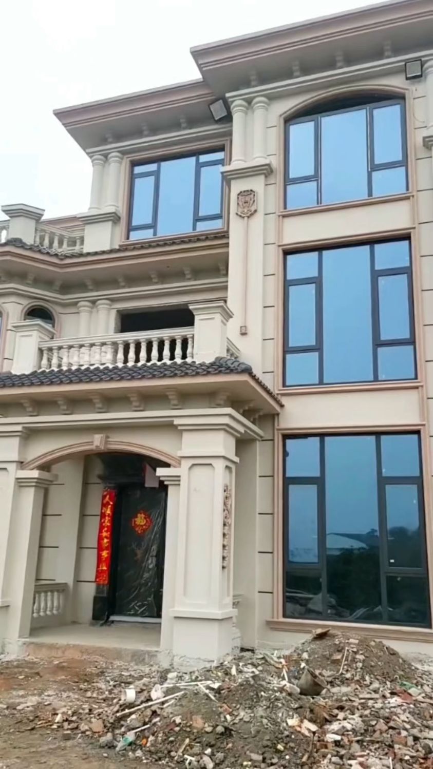 农村自建房#给你们看看我们湖南农村的房子,大气又漂亮