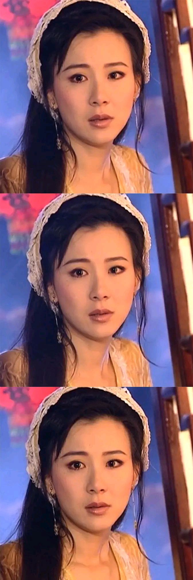 萧蔷在《小李飞刀》里的扮相太美了,身段婀娜 眉目含情