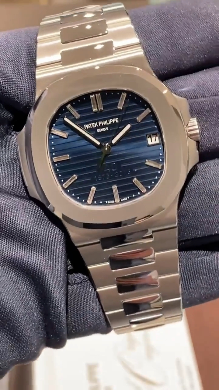 手表#实拍百达翡丽鹦鹉螺腕表,只为替下一代保管 ,却不可拥有