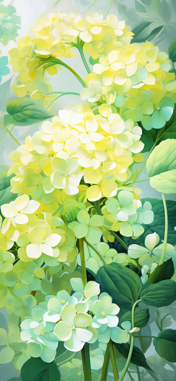 绣球花壁纸,我喜欢
