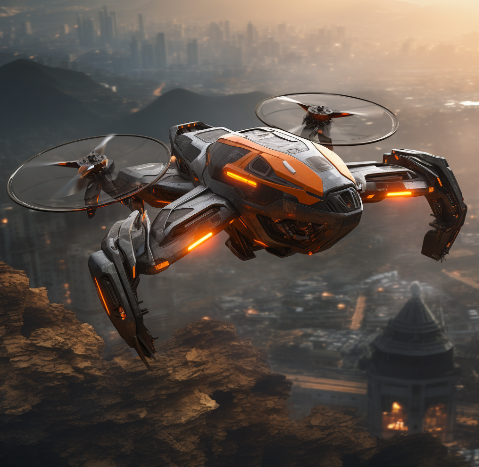 未来无人机概念机