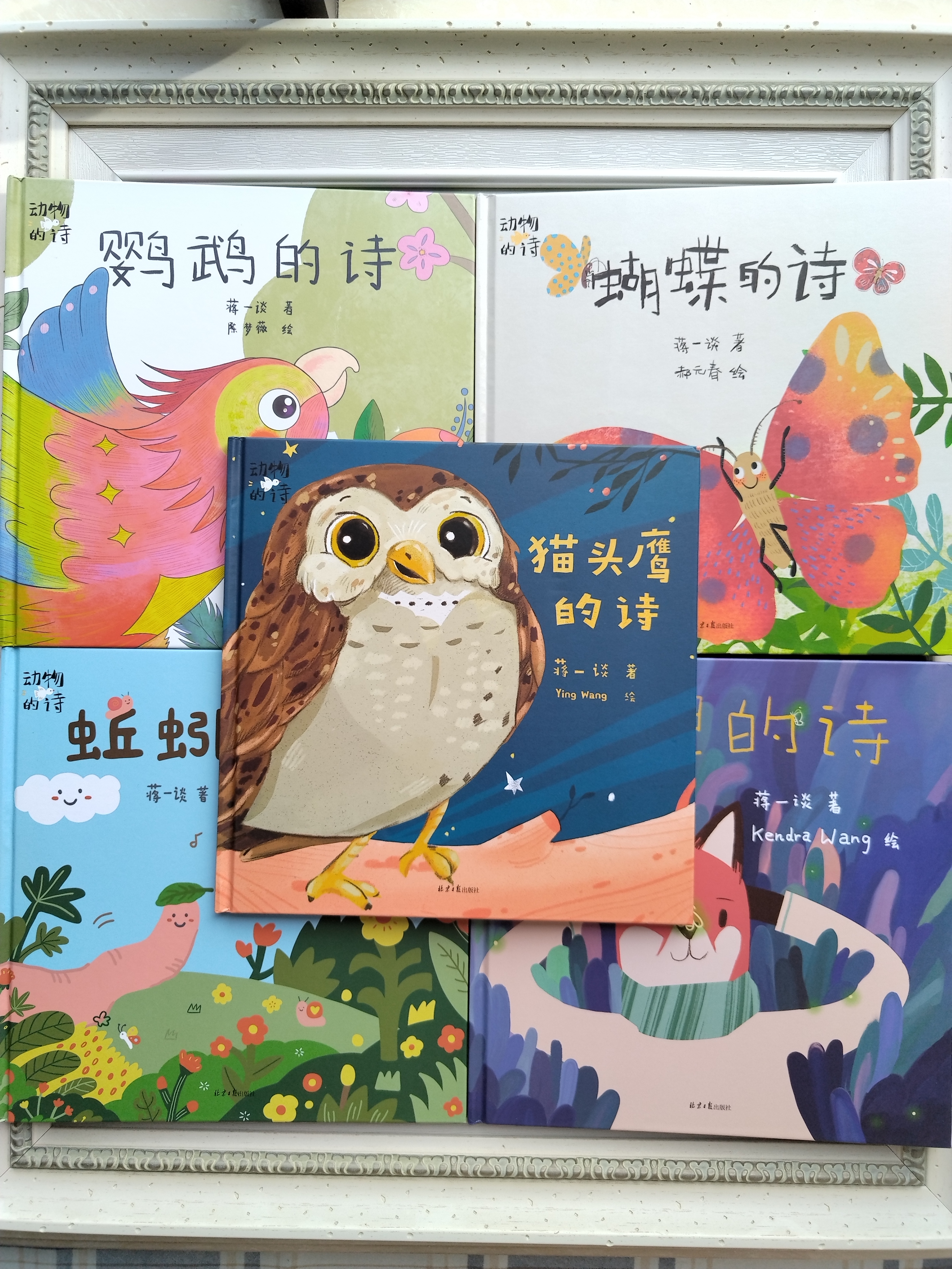 让孩子感受诗歌,想象力和大自然的神奇力量的童诗绘本