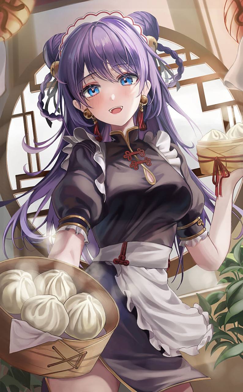 二次元# #动漫# 旗袍妹妹