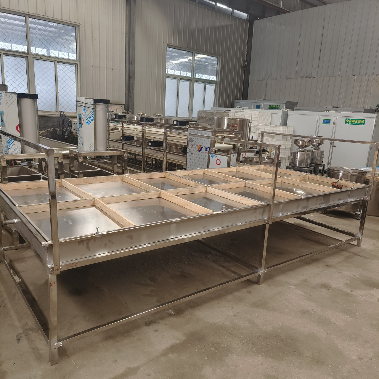 豆制品设备厂家# #腐竹机# #手工腐竹# 手工揭皮腐竹机,恒温起皮快