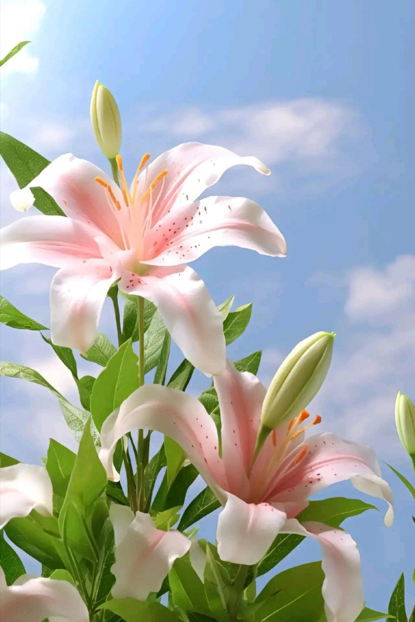 分享图片:百合与郁金香