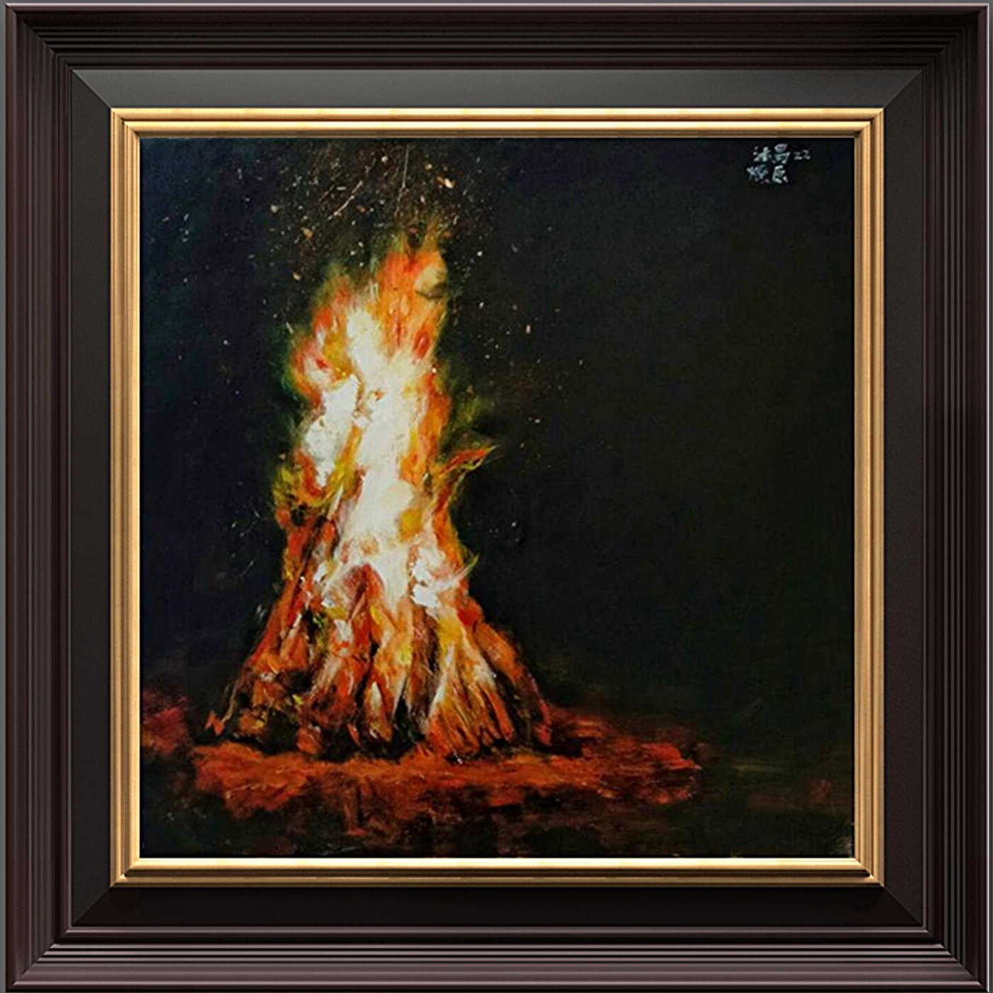 油画家陈述昌高清油画,丙烯画作品