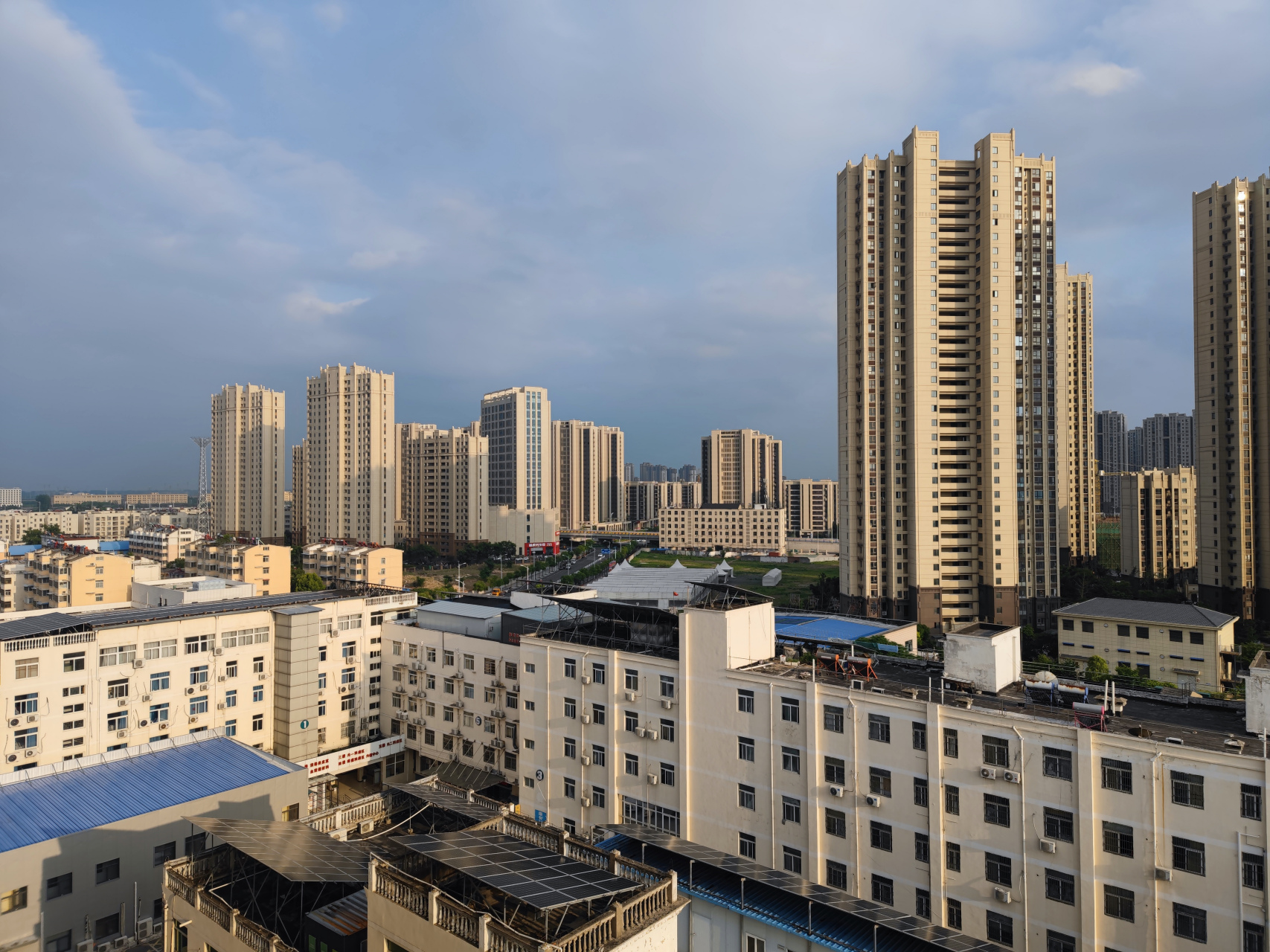 阜阳颍东区老城区局部#阜阳