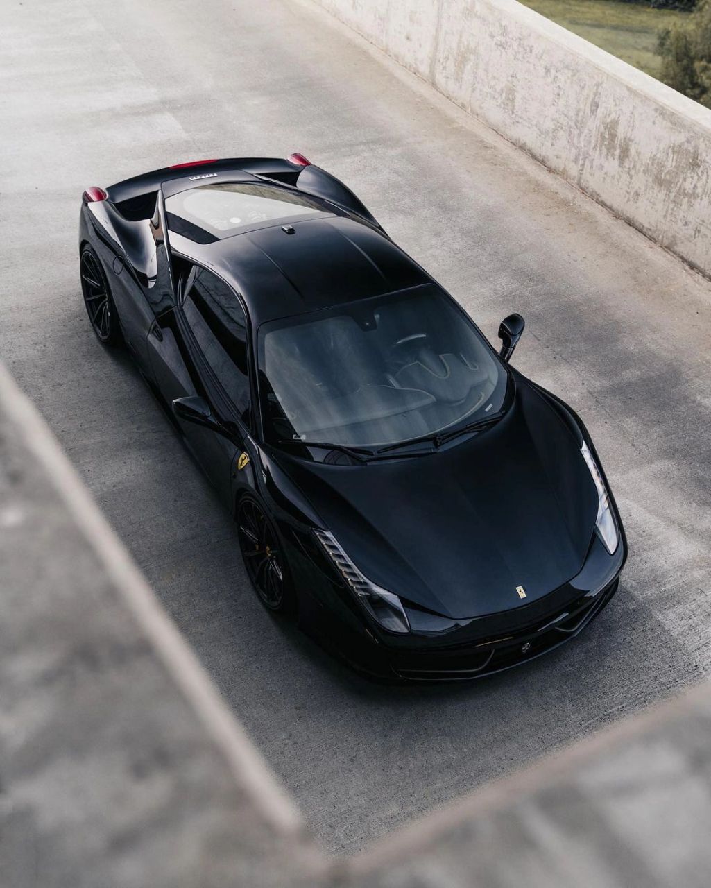 炫酷黑武士 法拉利458#汽车# #法拉利#