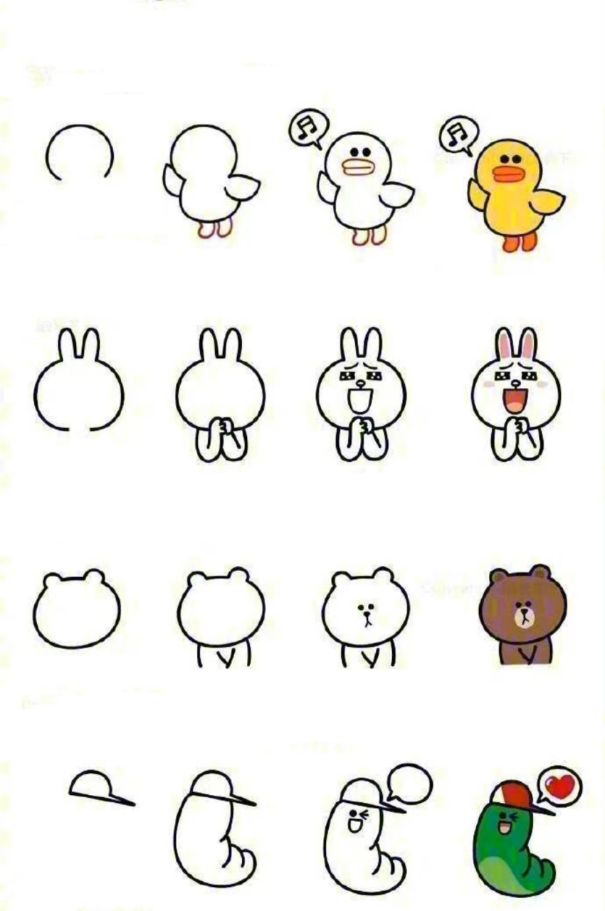 画简笔画对孩子的好处,超出我们的想象:  1,有助于孩子的观察力和