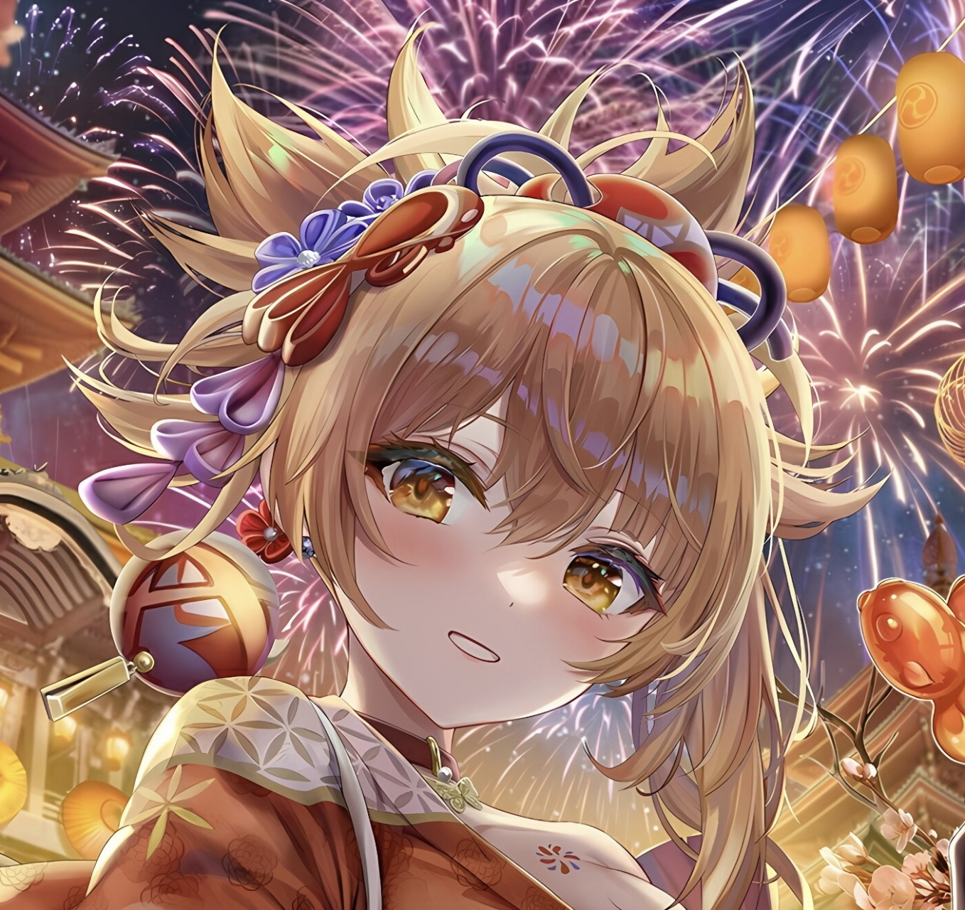 torino-宵宫 (头像,电脑桌面,手机壁纸)#torino# #原神# #宵宫# #二