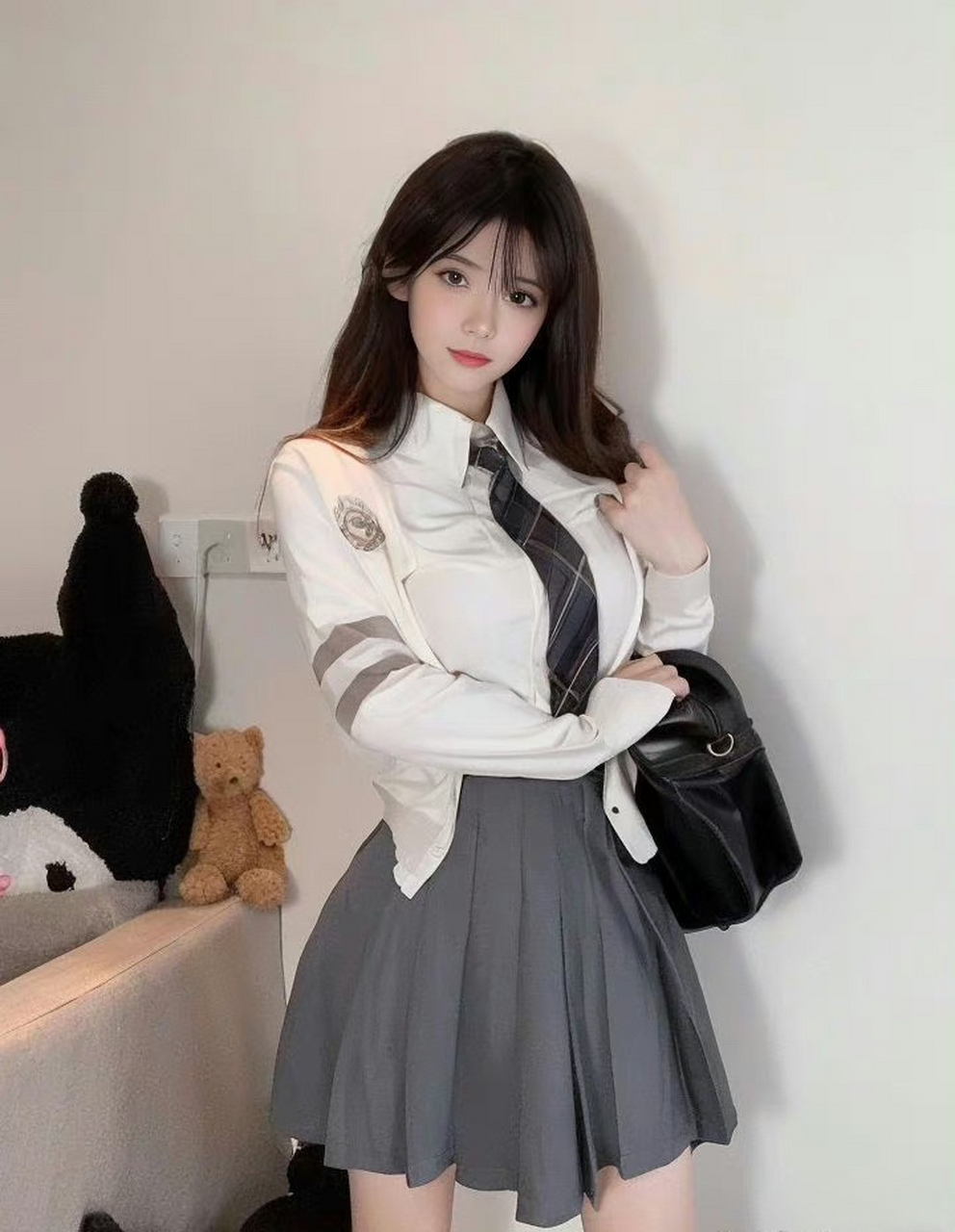 jk装的天花板! #美女# #性感美女# #性感好身材