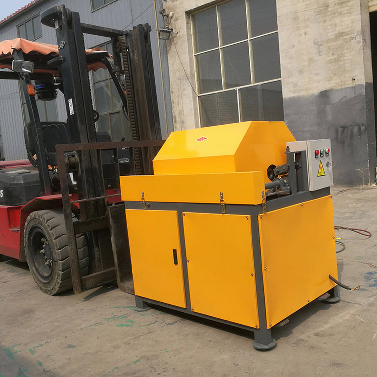 自动螺纹钢除锈机钢筋除锈抛光机盘圆钢筋除锈机图片讲解方法#螺纹