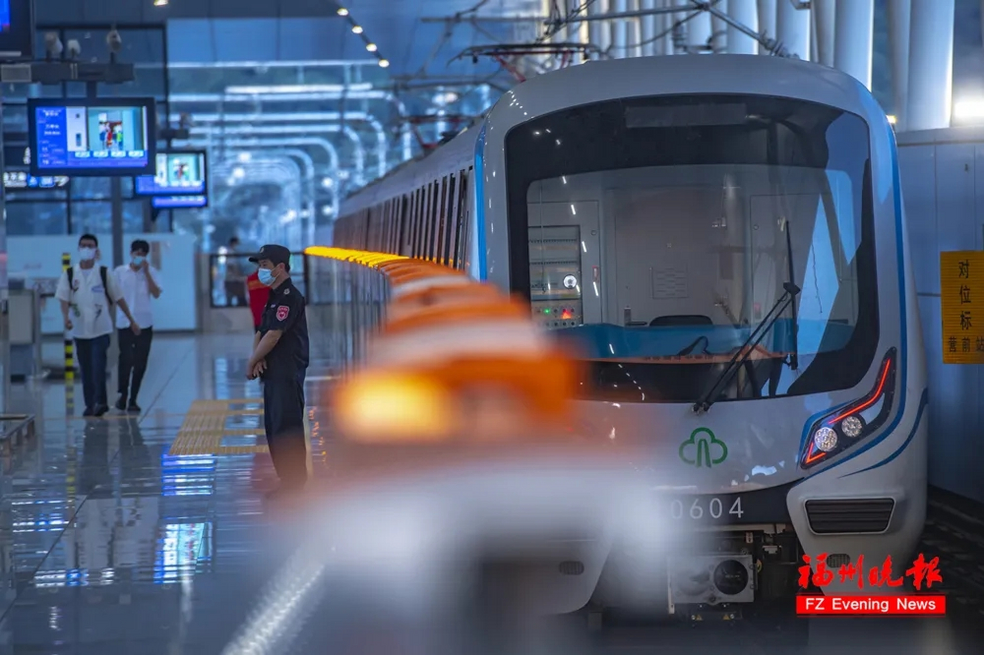 福州地铁6号线,起自潘墩站,终于万寿站,线路全长约31.