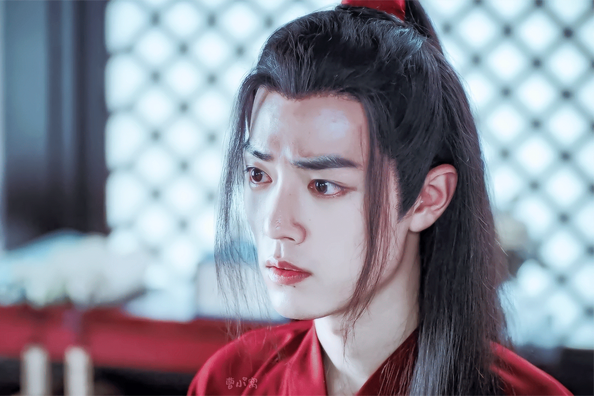 红衣羡羡美颜盛世  这颜值太逆天了!超惊艳!