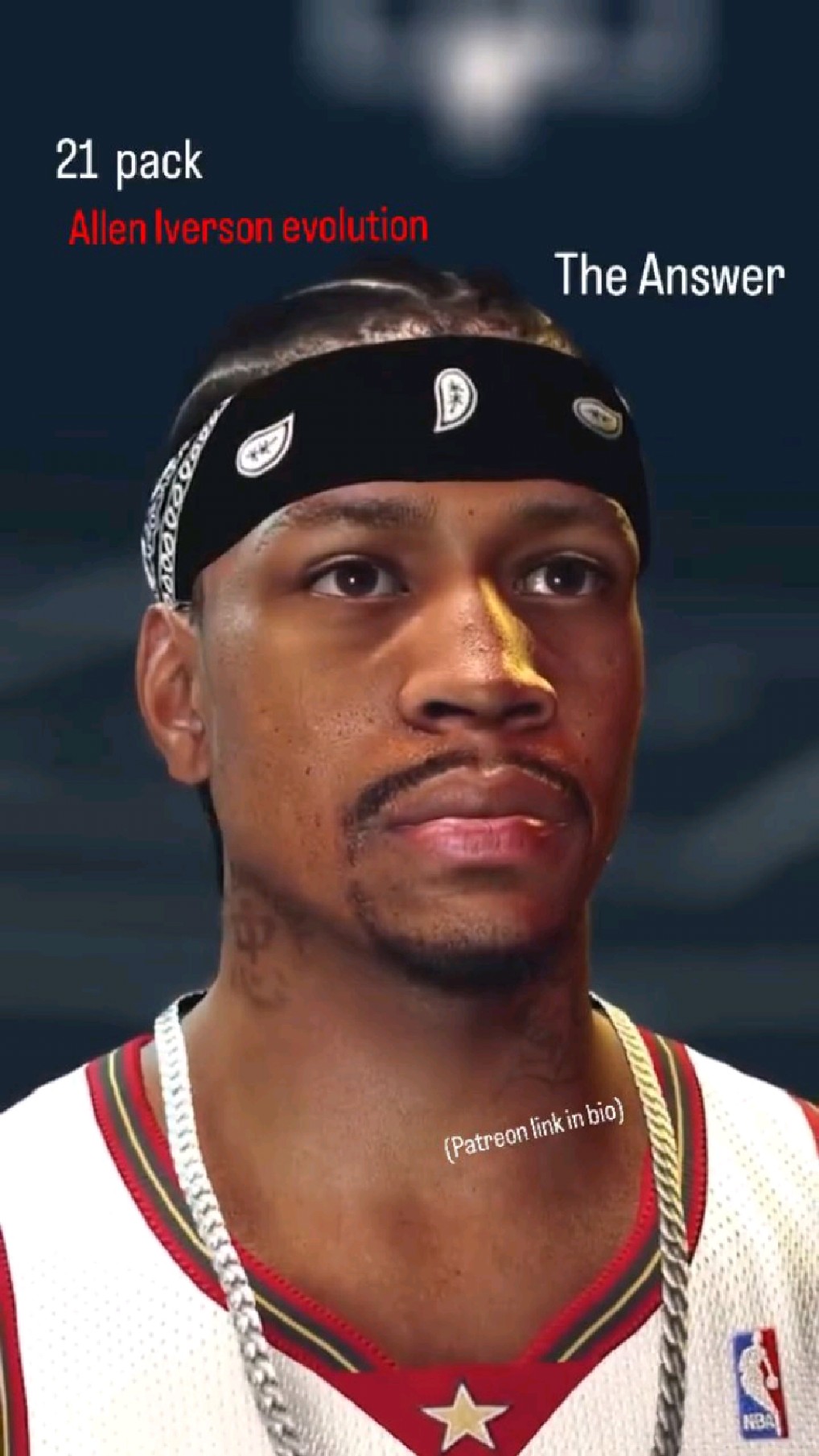 2k球星第二弹艾弗森的进化包地垄沟时期真的帅惨了