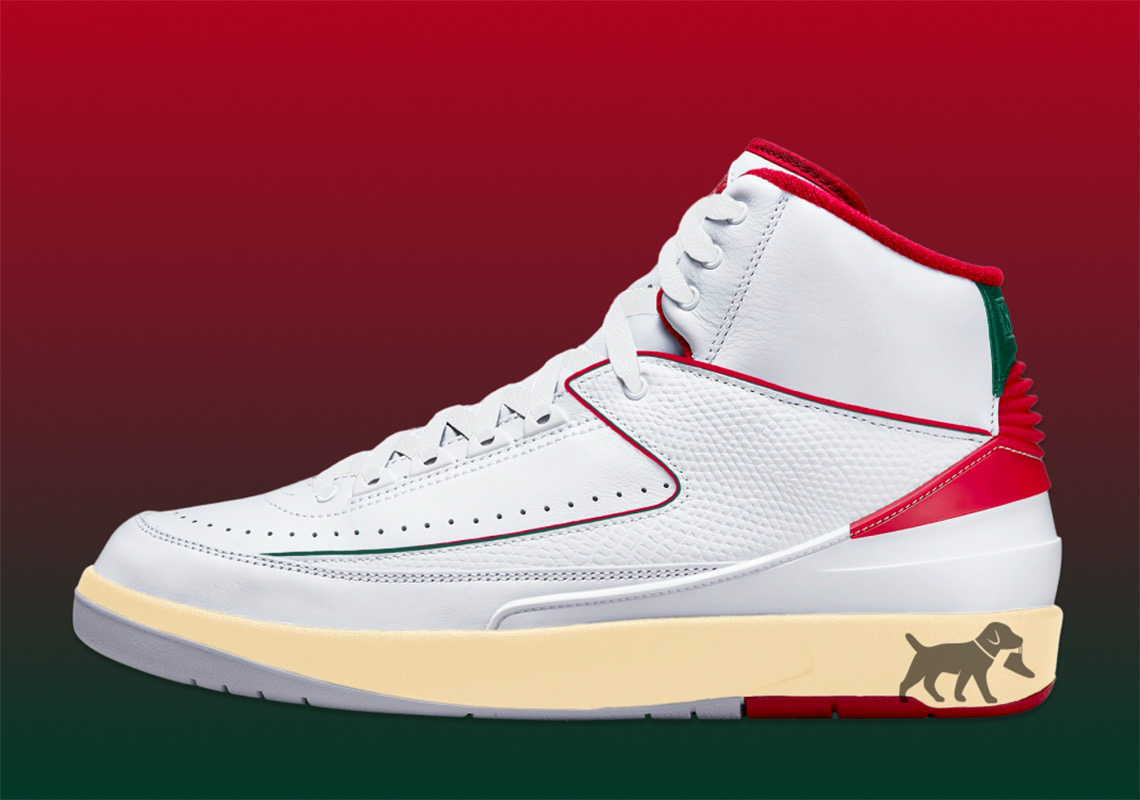 air jordan 2 retro outburst继续白色/火红色