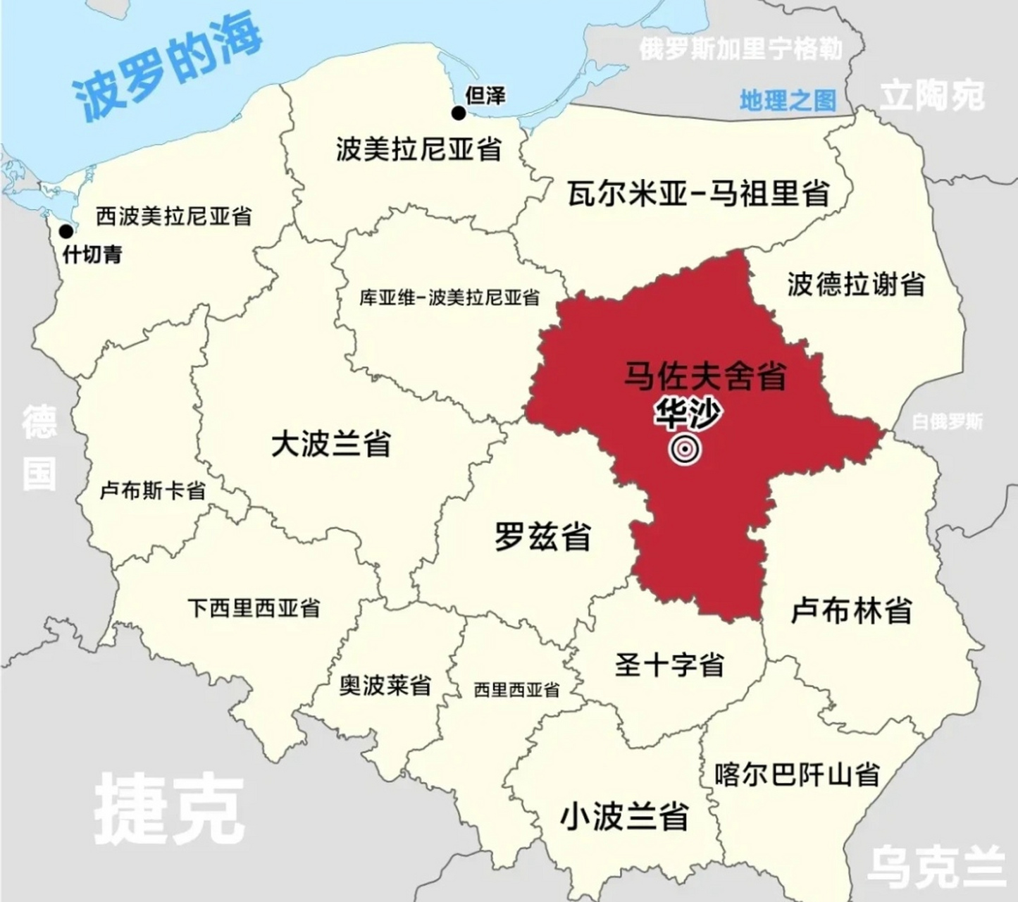 16世纪波兰已发展成东欧的封建强国,当时波兰的领土包括现在的乌克兰