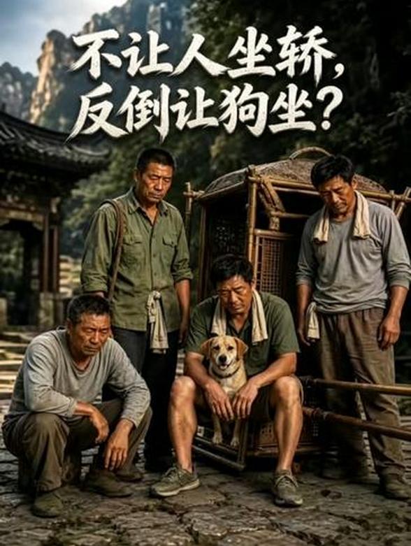 不让人坐轿，反倒让狗坐？封面图