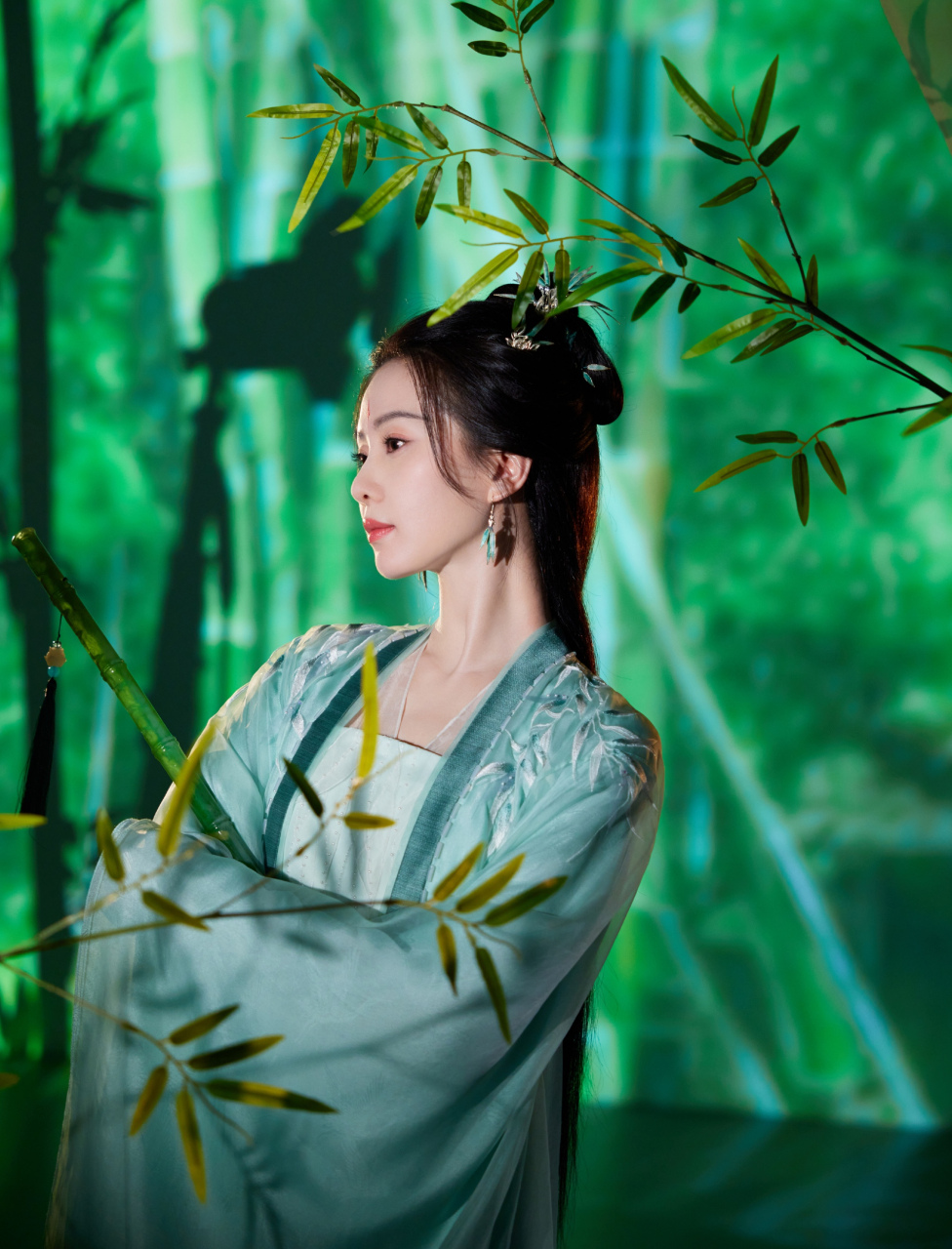 狐妖小红娘竹业篇# 刘诗诗饰演东方淮竹,适配度真的太高了,期待值拉