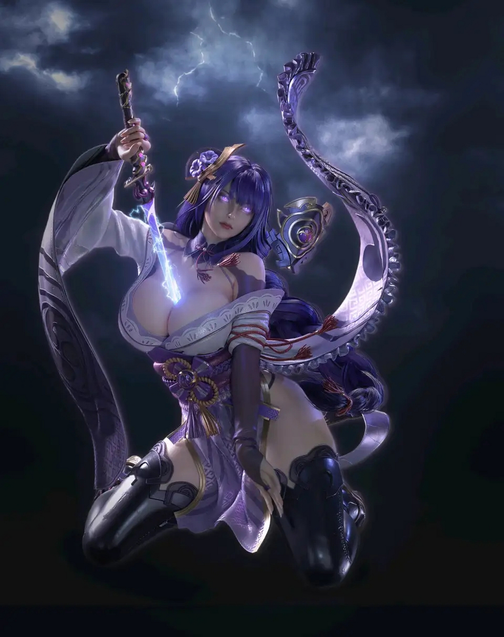 看这姿势,就知道这是用剑高手#二次元美图