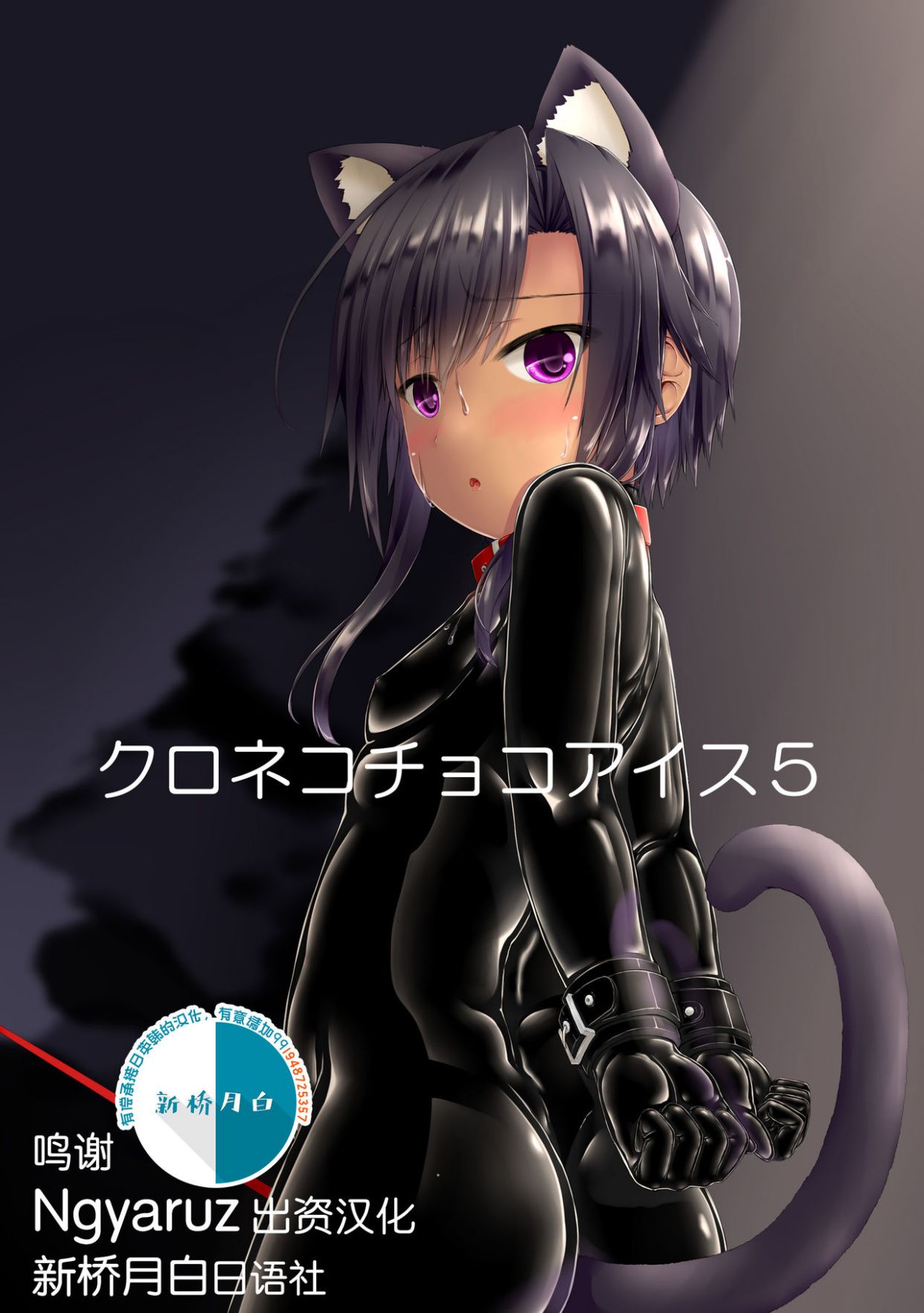 [新桥月白日语社][妄想美術部 (しょーやん)] クロネコチョコアイス5 漫画 第1张