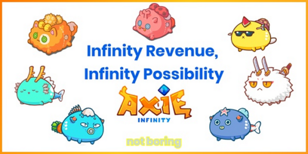 单月收入超过3亿美金 Axie Infinity的无限可能