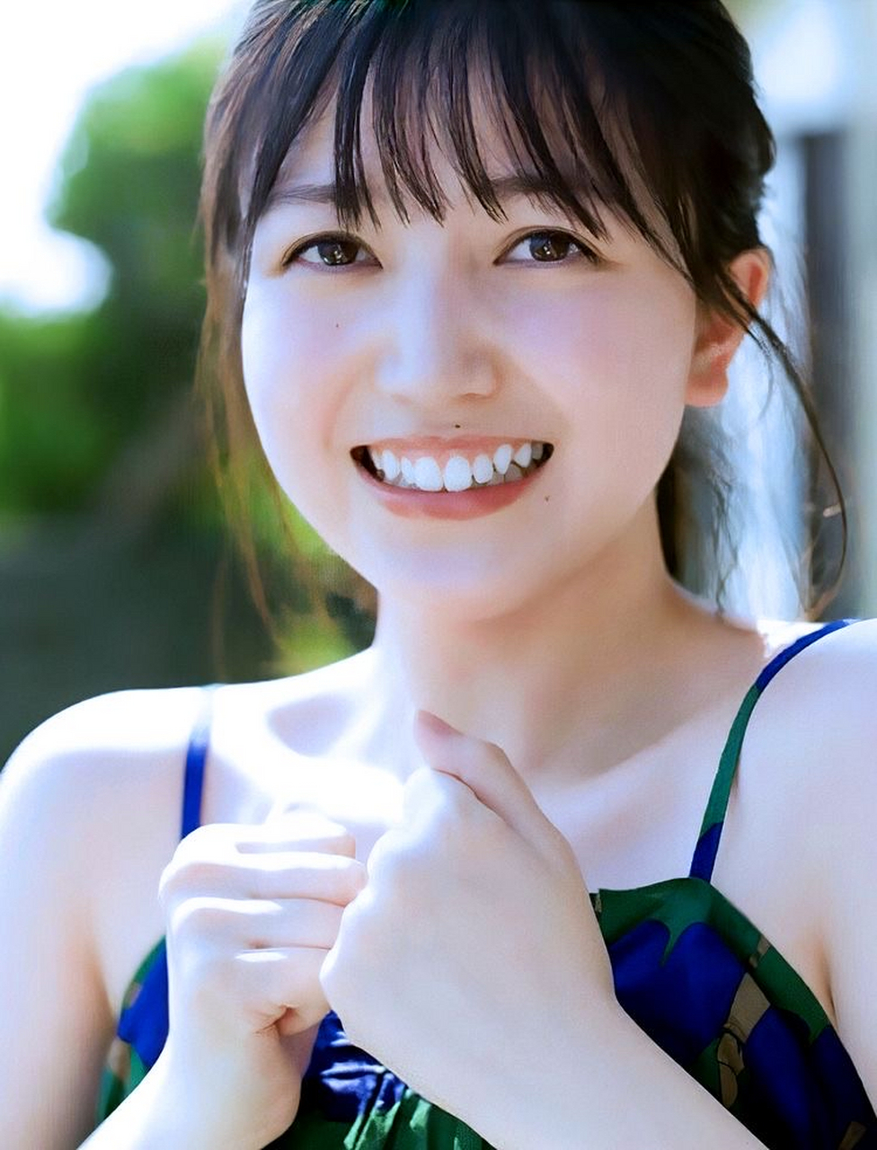 久保史绪里,脸上的小雀斑很真实!