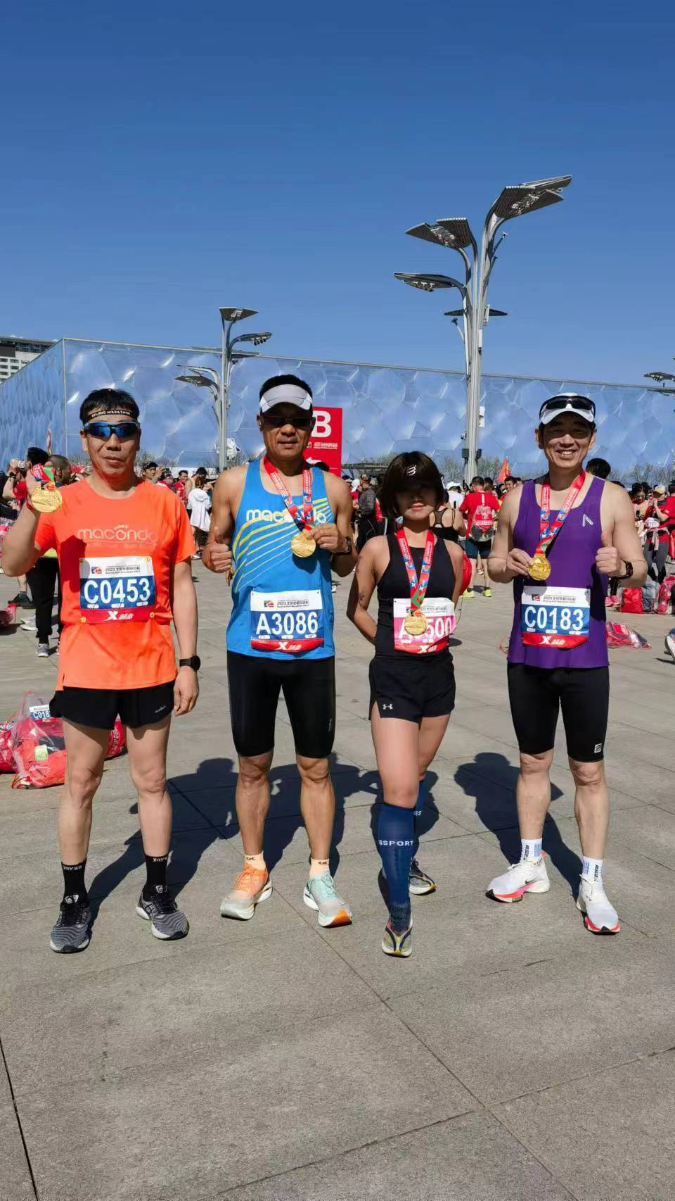 2023年北京半程马拉松精彩图片