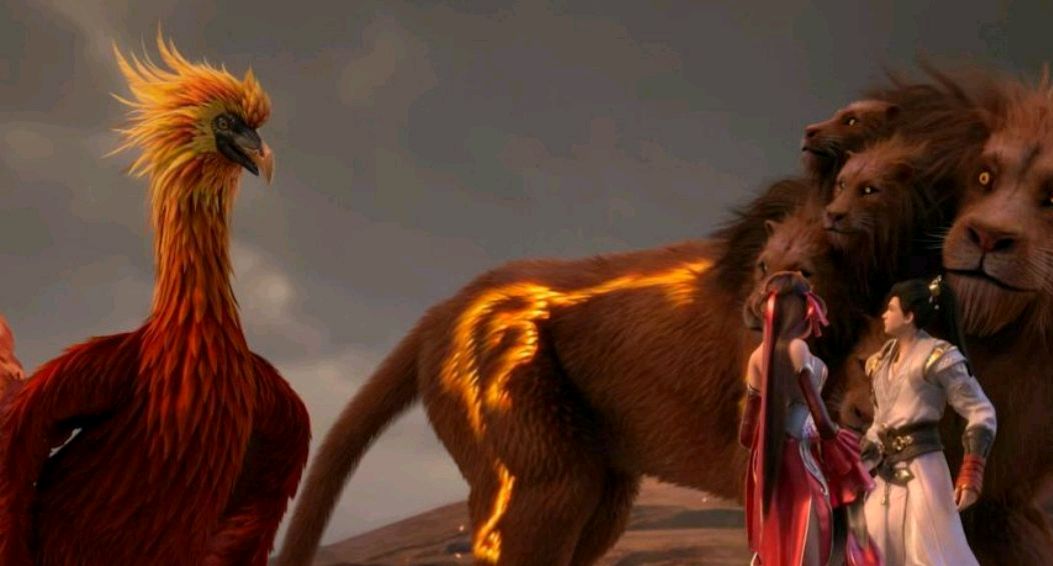 完美世界58集成年云曦&石昊秀甜蜜,九头狮子化人形撞脸戴沐白?