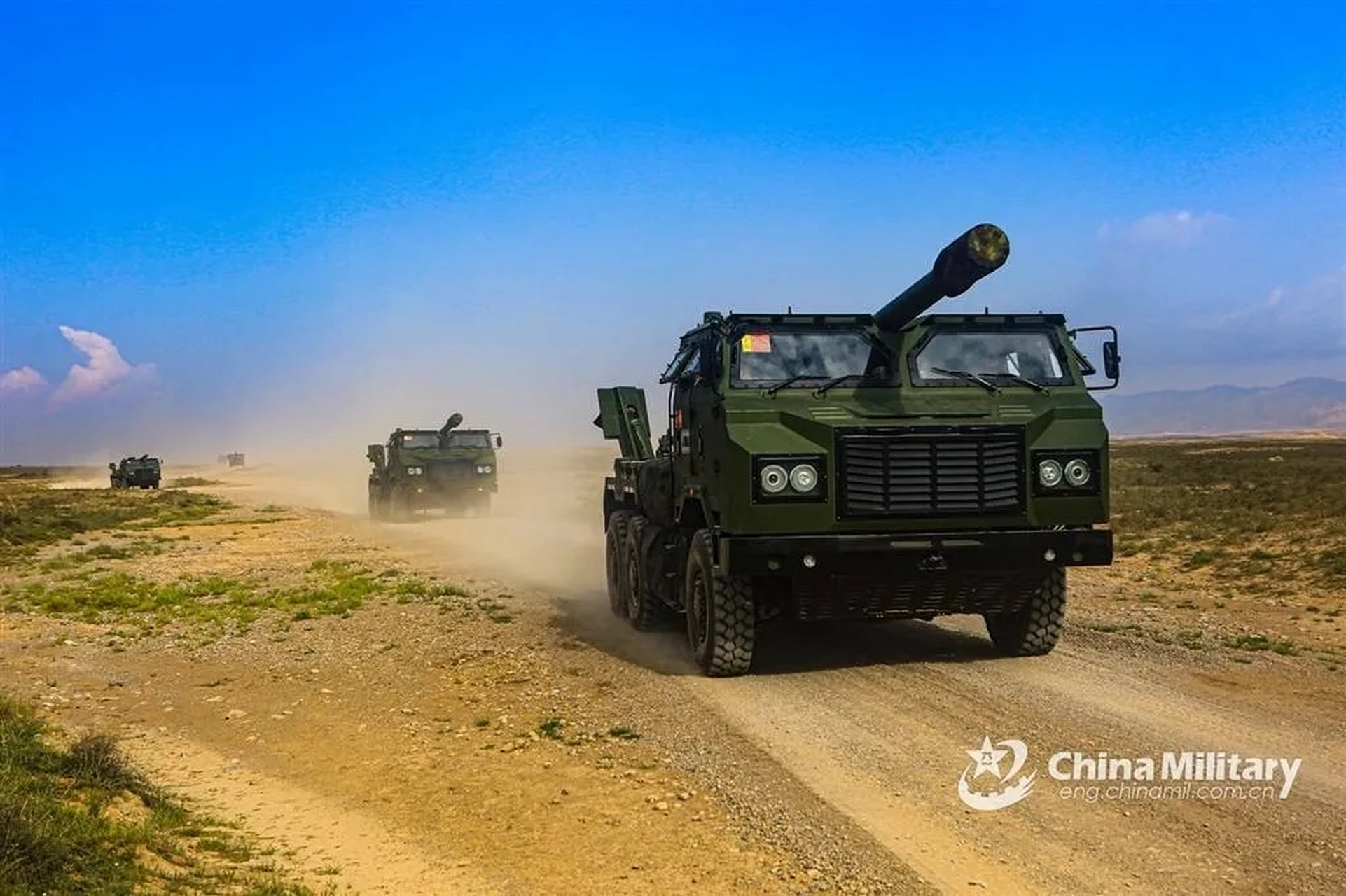 pc181型155mm卡车炮"变脸",大家喜欢吗?