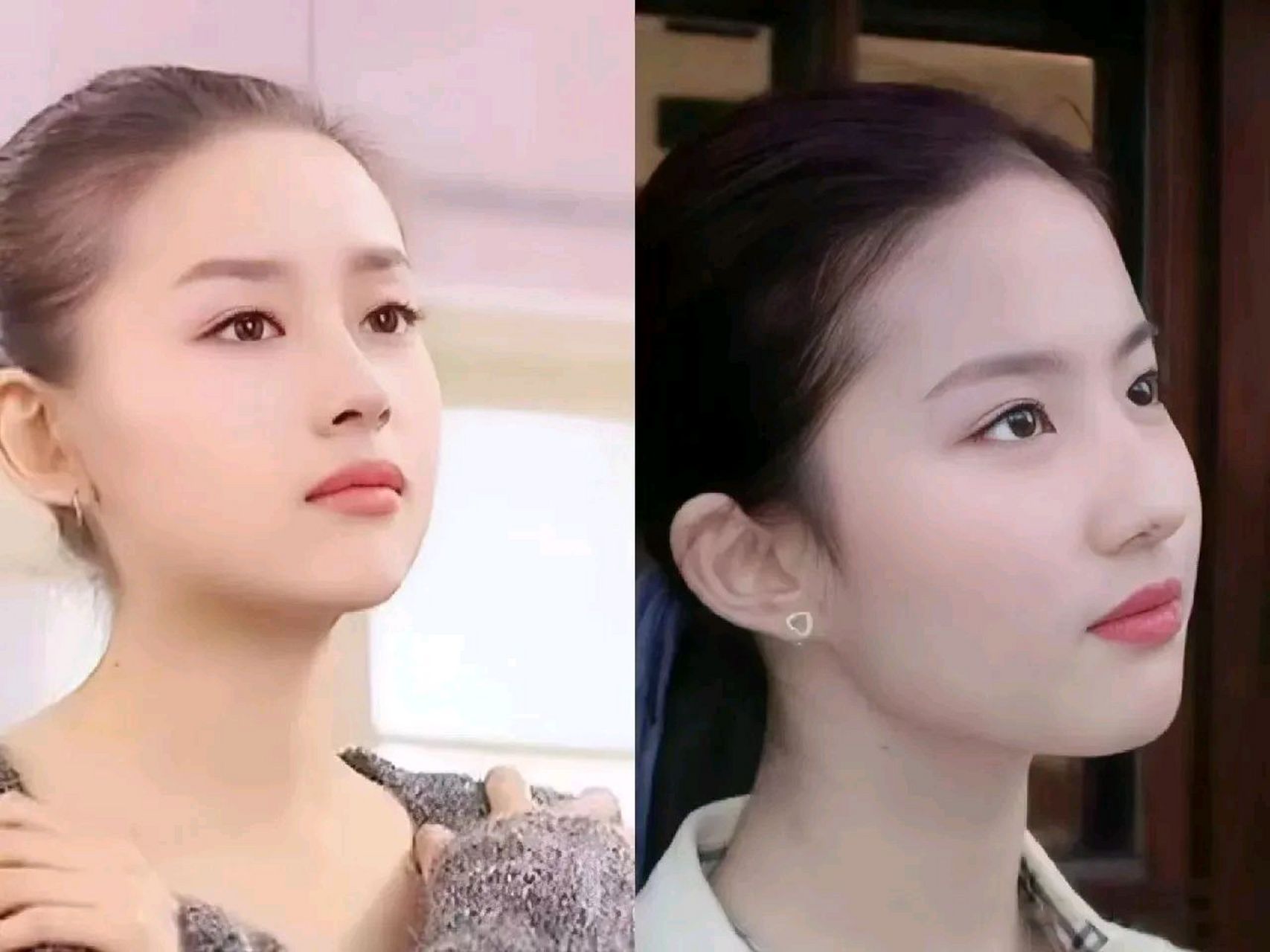 当董洁遇上刘亦菲,清纯系长相巅峰水准 董洁icon年轻时的颜值真的高