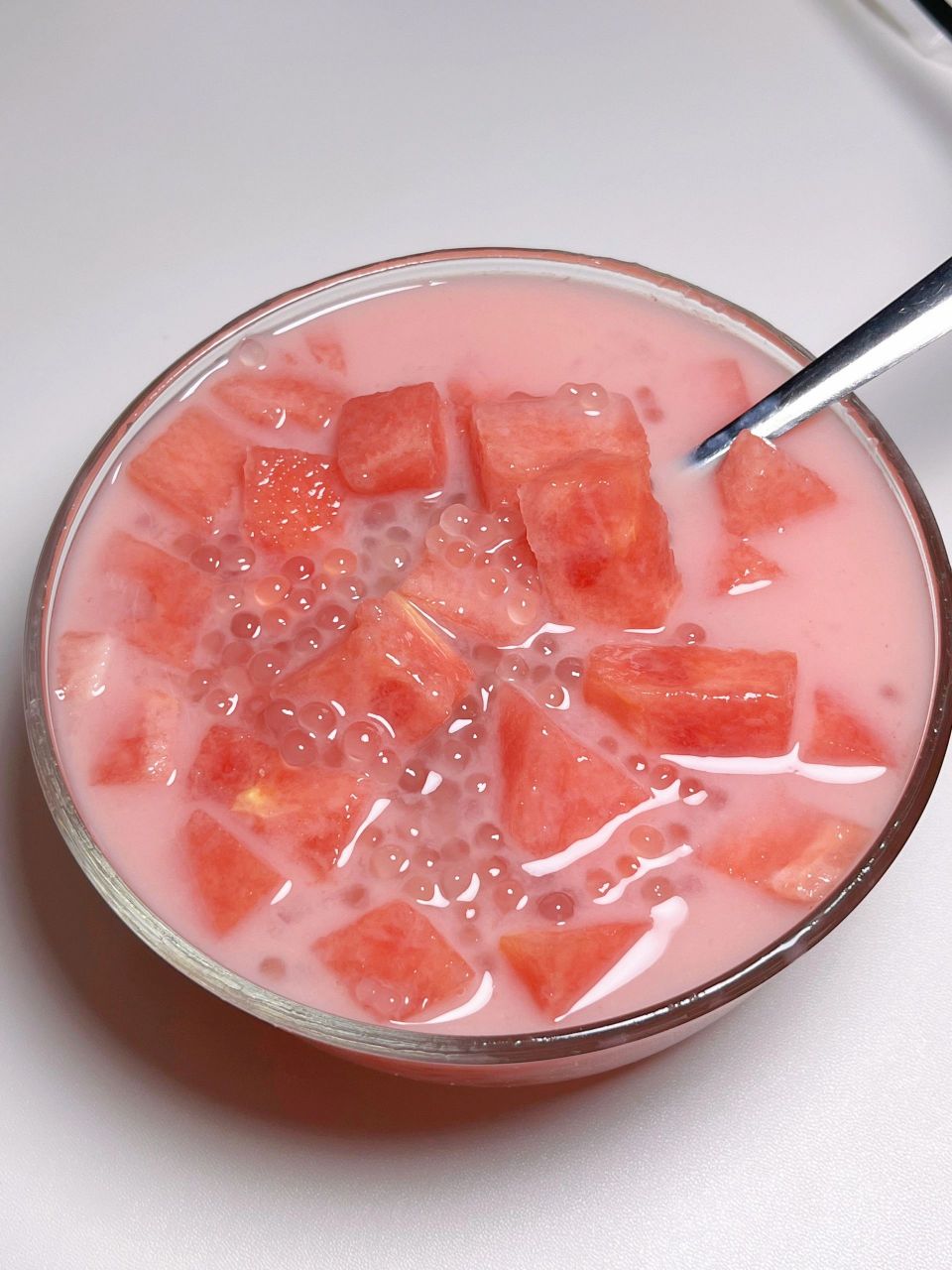 网友果然没有骗我,这样做真的超好喝 火爆全网的夏季饮品,西瓜椰椰,被