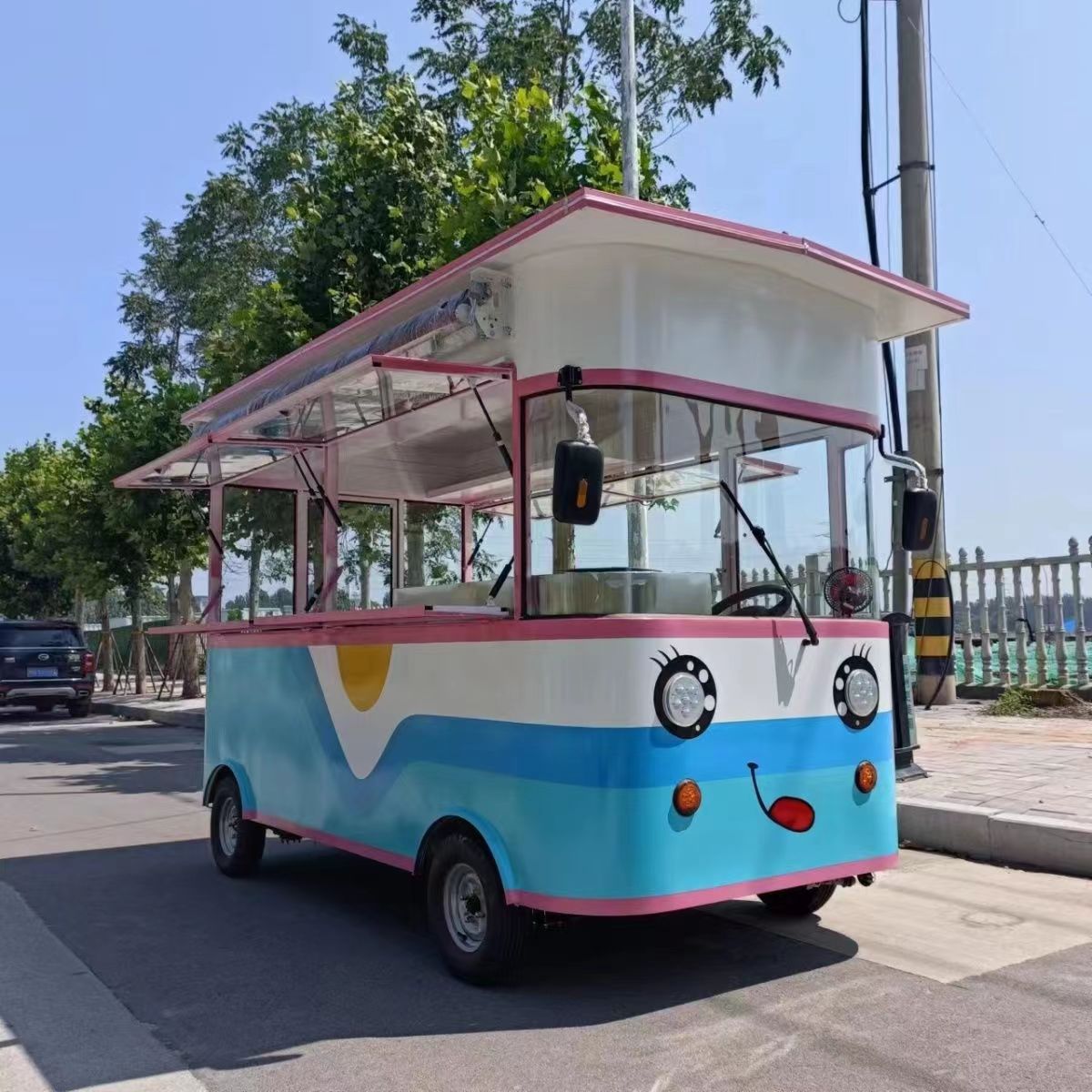 多功能四轮餐车