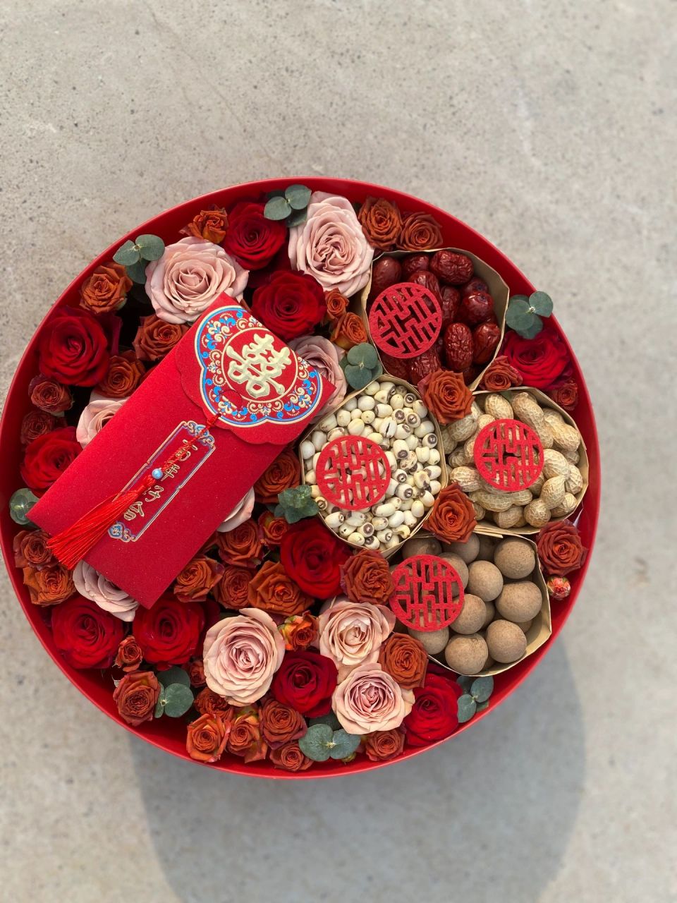 早生贵子礼盒 适合送给新婚的朋友呀! 给国庆结婚的宝子安排上