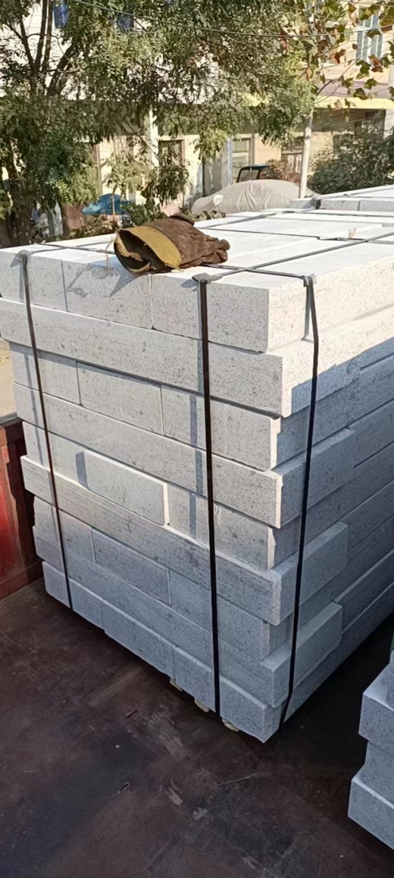 花岗岩芝麻白路牙,侧石,路缘石