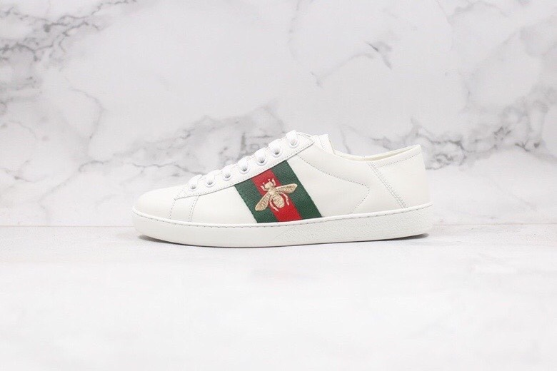 gucci古驰周年限定米老鼠小白鞋 做旧小白鞋